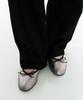 Partimento Women Bow Tie Ballerina Flats_Deep Gray (Type B)