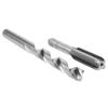 15pcs Alloy Steel Tap Wrench Set H.S.S. Material Alloy Steel Tools Drill Bit Set  Metal Processing