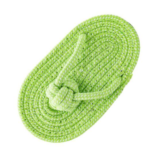 Rope Knot Dog Toy Knot Ball Chew Toy Interactive Tug-of-War Toy Soft Bite-Resistant Fetch Toy for Small To Large Dogs Teeth Cleaning Anxiety Relief