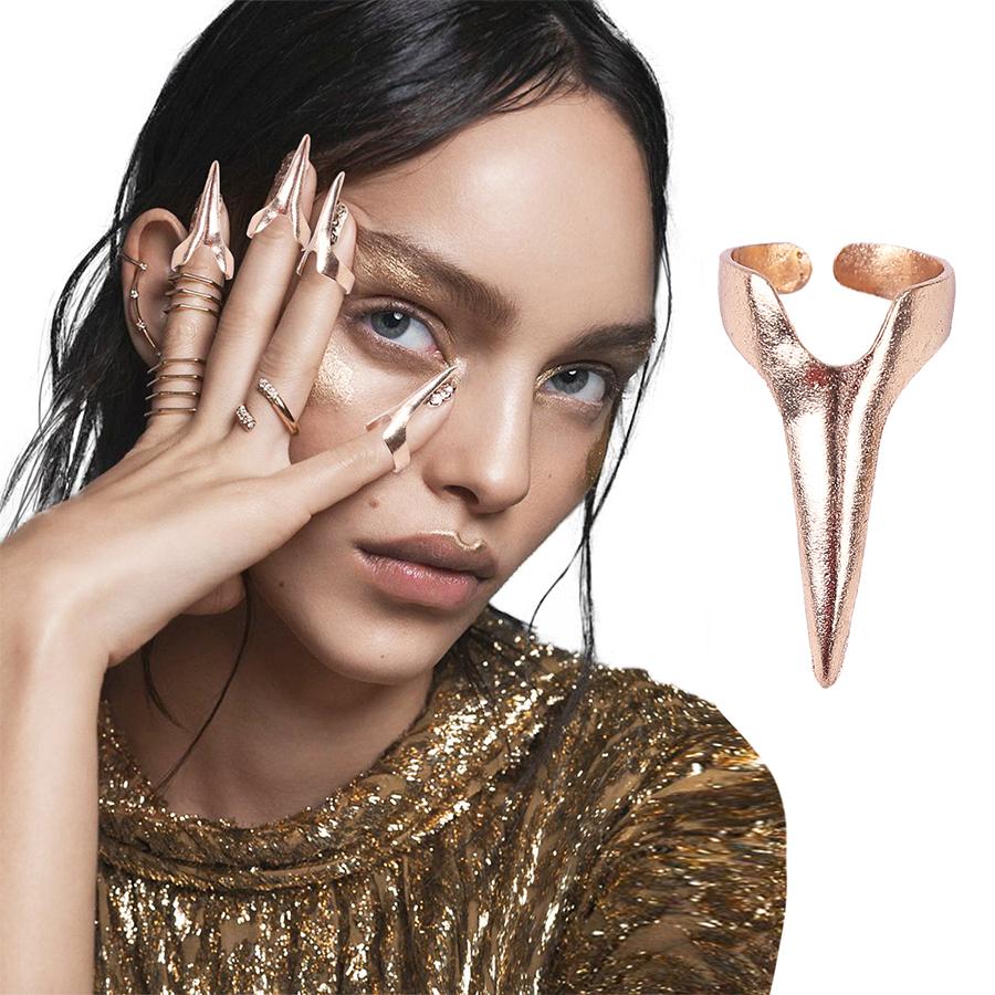 Hair Parting Tool For Finger For Braiding Hair Barber Accessories 10Pcs Hair Selecting Tools Metal Finger Parting Ring Hair