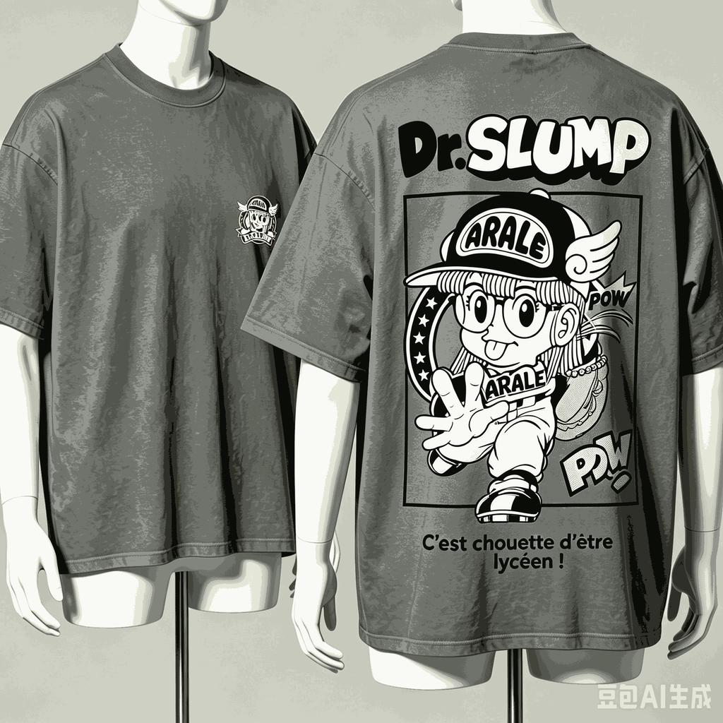 Dr Slump Of The Dark For Fan Gift Tshirt Unisex Unisex Harajuku Oversized Unisex Short Sleeve Streetwear High Quality Comfortable