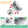 E27 Lamp Bulb Plant Grow Light Bulb Full Spectrum Plant Light Bulb Growing Succulent Pots Light Bulb 18leds