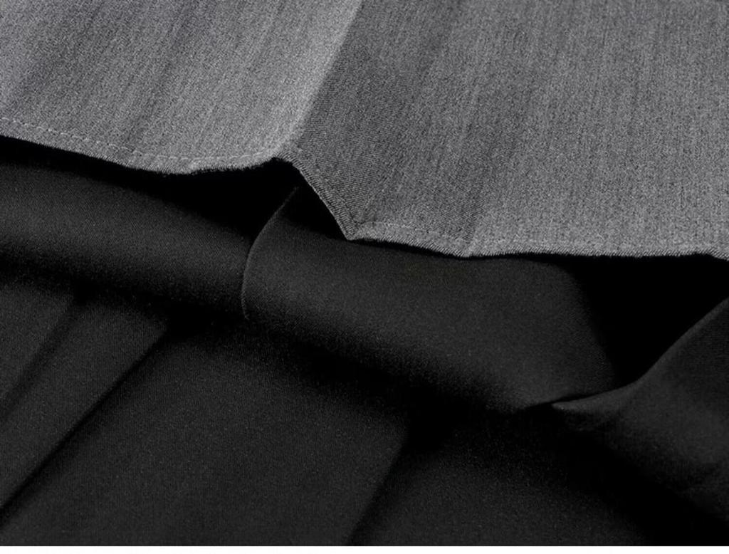 Höst Vinter Hög Midja Vintage Plisserad Allmatch Kjol Dam Enfärgad Elegant Mode A-linje Veckade Kjolar