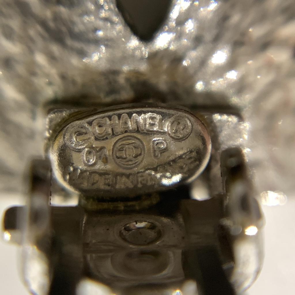 Used CHANELEarring Gold Plated/Rhinestone Women