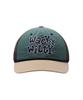 WACKY WILLY Stitch Embroidered Ball Cap Khaki