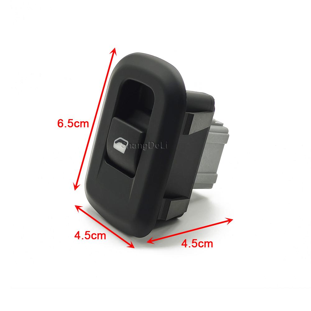 Car Rear Door Passenger Side Power Window Control Switch Button Compatible For Citroen C3 Peugeot 301 Car Accessories