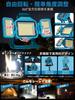 SUKITEN Rechargeable LED Floodlight [36,000mAH Large Capacity, 3-Sided Super Brightness] Rechargeable Light, 500W, 55,000lm, Work Light, Outdoor,