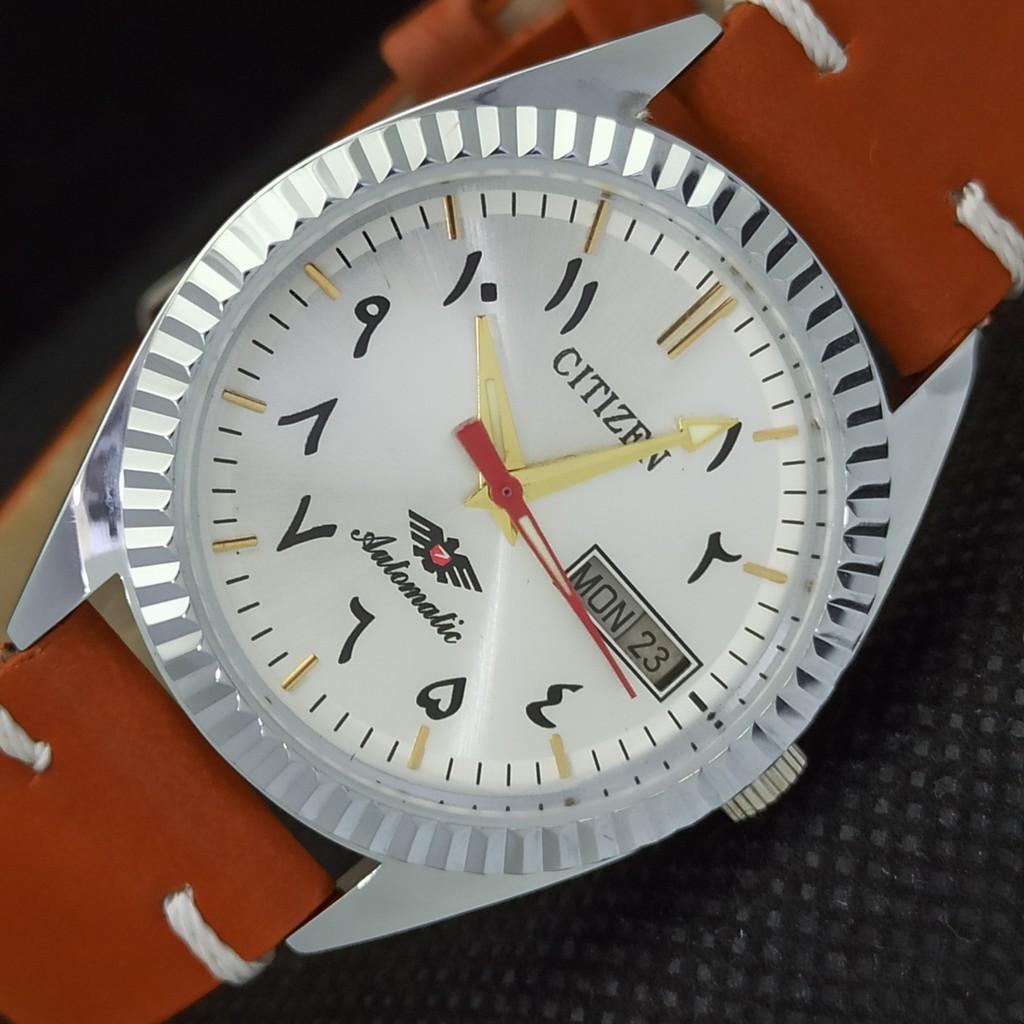 

ВОССТАНОВЛЕННЫЕ ВИНТАЖНЫЕ CITIZEN AUTOMATIC 8200 JAPAN MENS D/D WATCH a 548a-a288738-6 lot548a-a288738-1