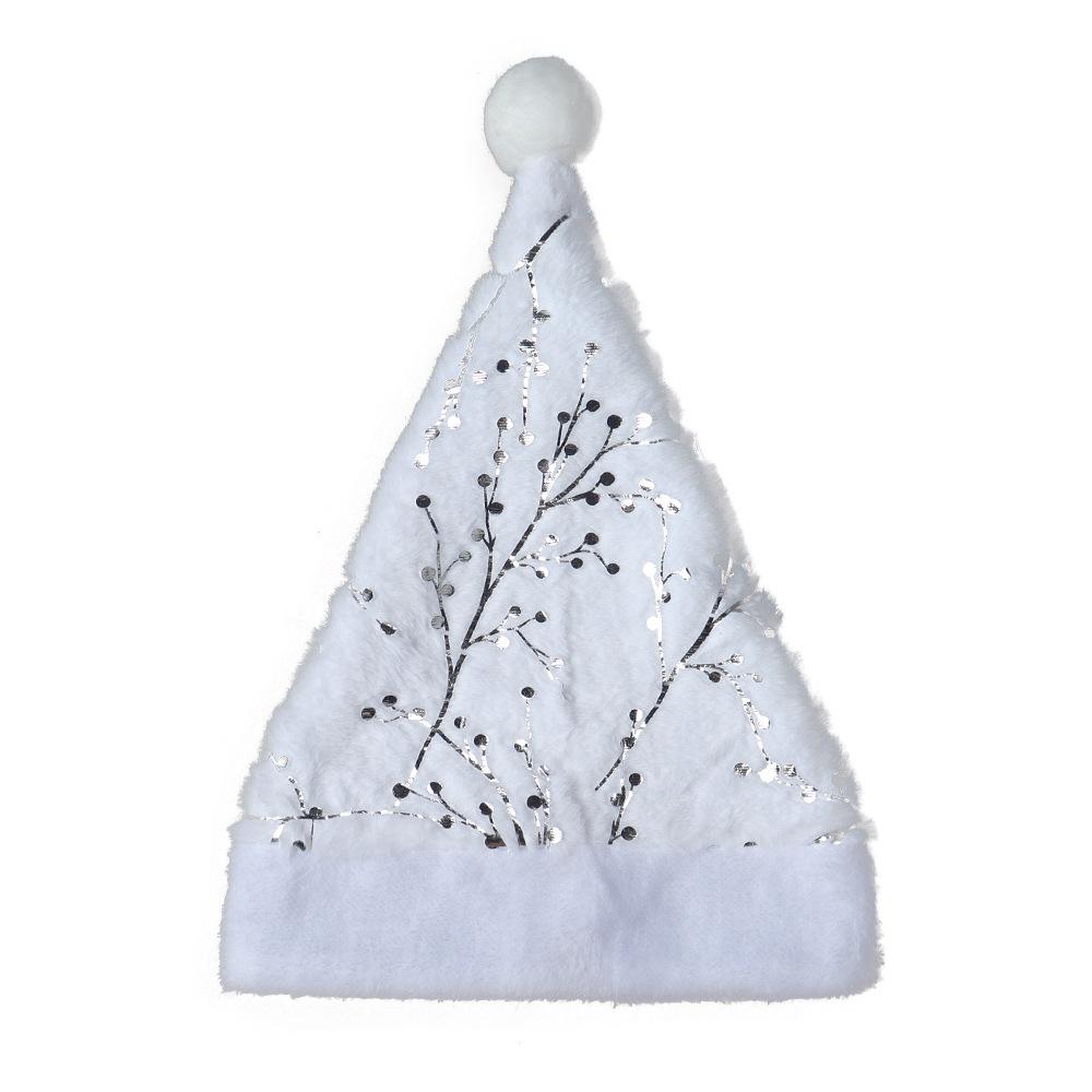 Christmas Plush Green Hat with Hot Stamping - Festive Toys & Small Gifts