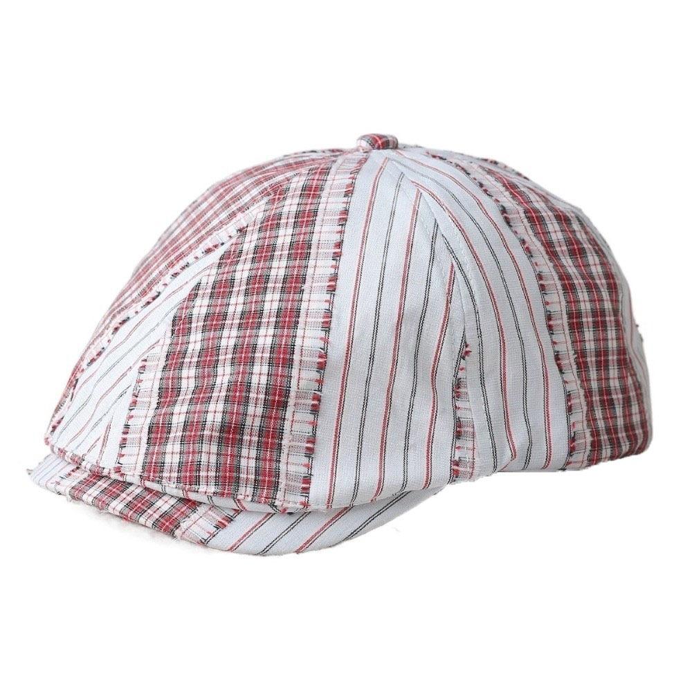 Korean Style Plaid Berets Y2k Painter Hat Vintage Newsboy Caps  Outdoor