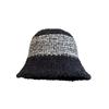 Bucket Hat Women Autumn Winter Big Head Girth Color Warm Fisherman Cap Match Premium Feeling Cotton Outdoor