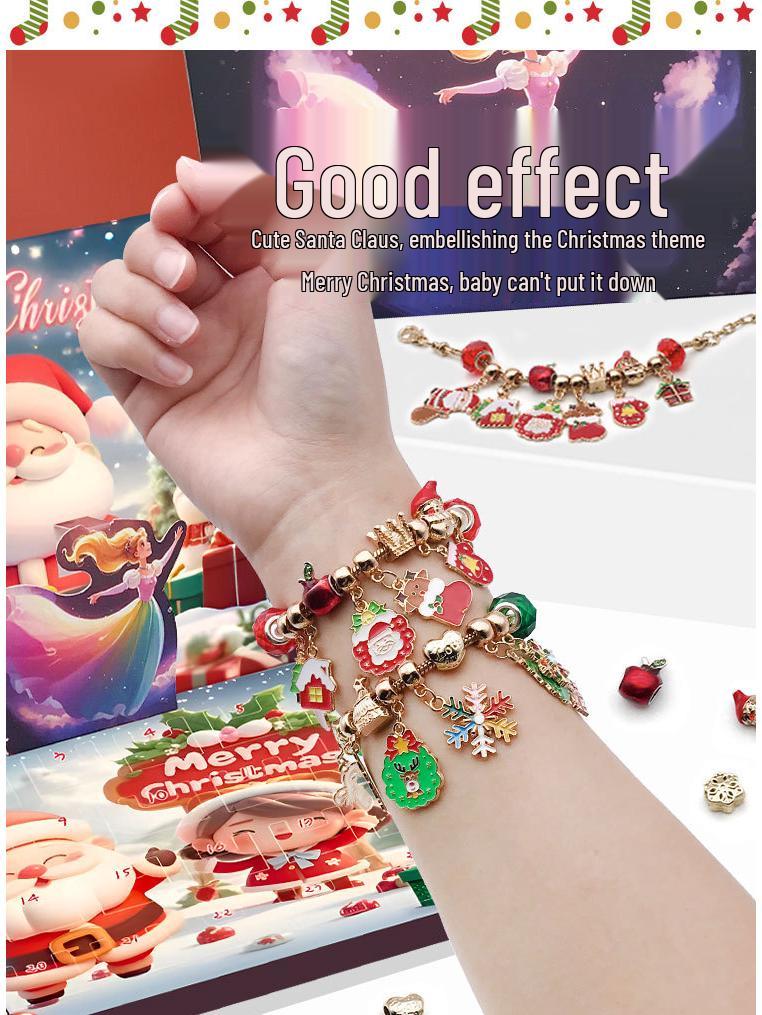 Christmas Runaway Princess DIY Bracelet Blind Box for Kids
