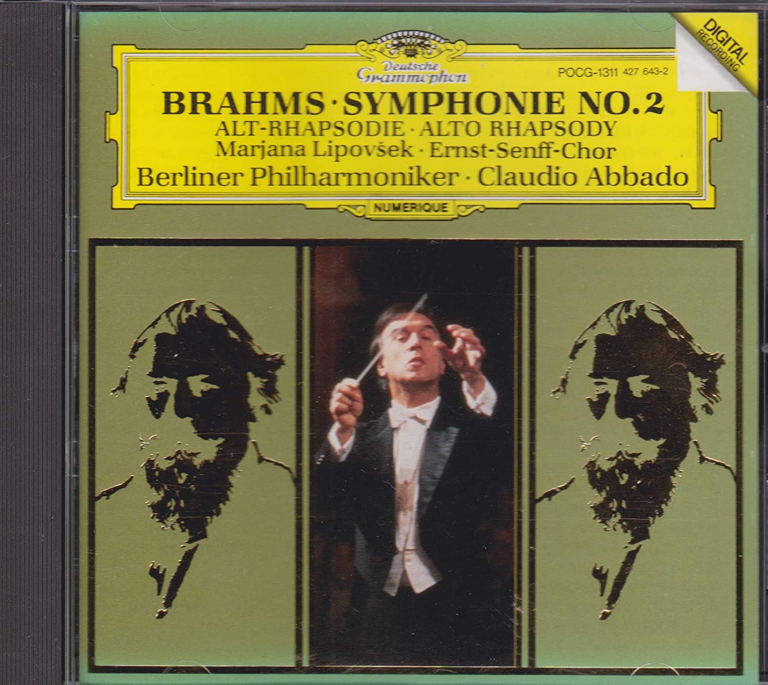 

CD BERLINER PHILHARMONIKER - Symphony No. 2 in D major POCG1311 Japan ObiClassical Used