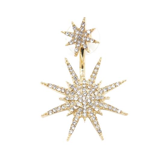 

1 шт. элегантные блестящие серьги-гвоздики со стразами для танцев, коктейльные серьги, ювелирные изделия