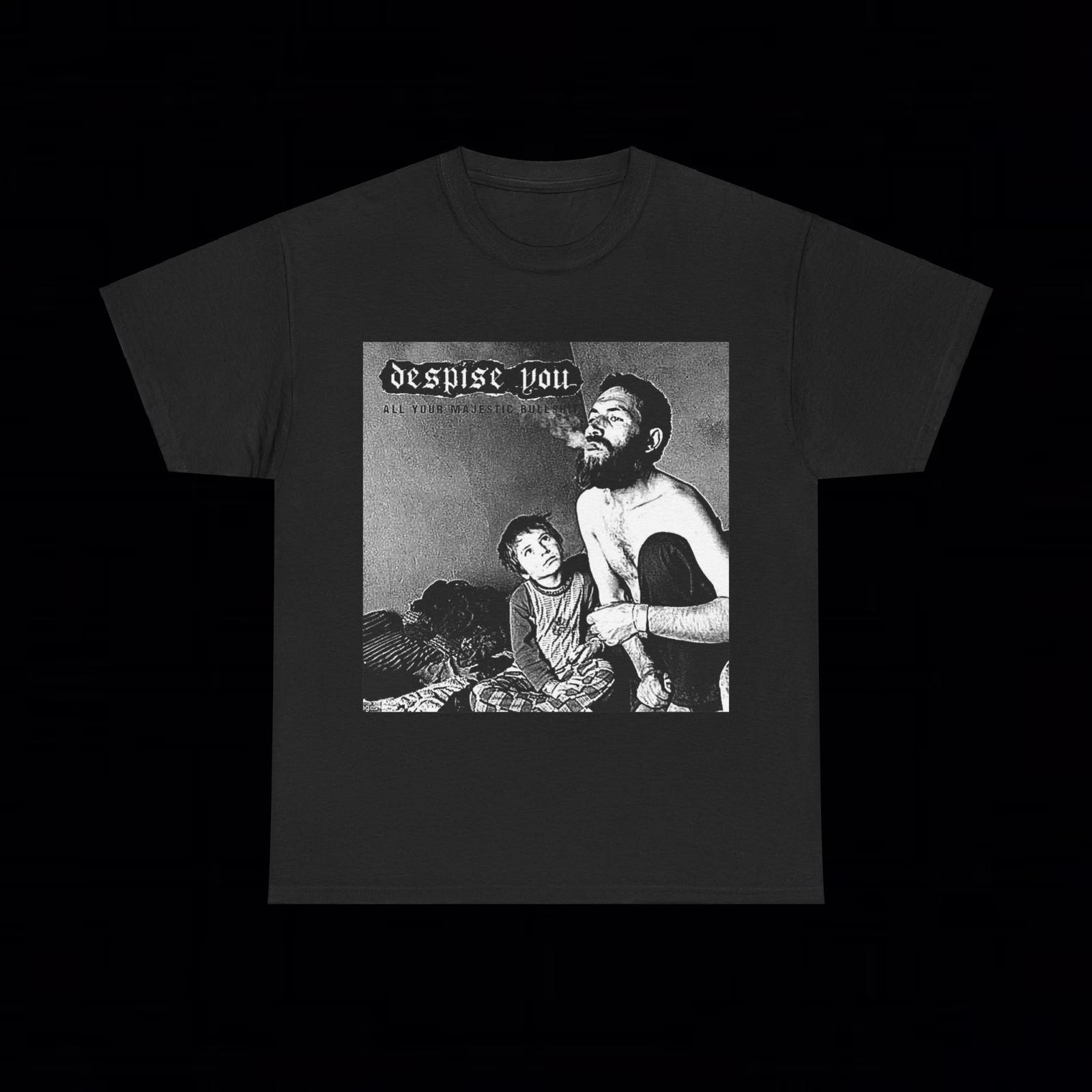 Despise You Majestic Bullshit T Shirt Power Violence Grindcore Crust Punk Spazz 2XL