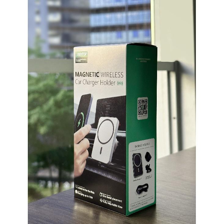 Магнитное беспроводное автомобильное зарядное устройство — фото 7
