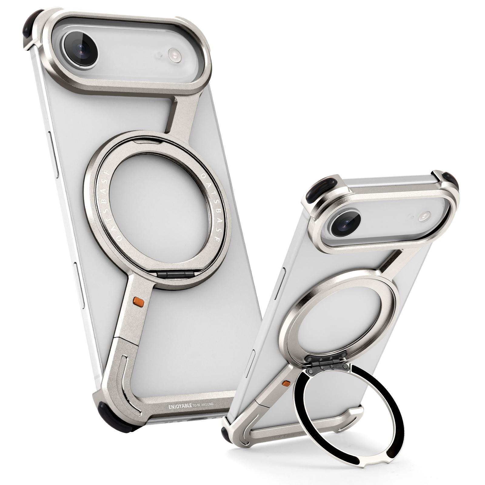 Eary for iPhone 17 Air Case for Magsafe Magnetic 360°Rotating Stand Phone Case Shells Wireless Charging Bumper Shockproof Cover iPhone Air