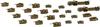 MI Series US Military Vehicle Set 2 Metal DUKW 353 Amphibious Vehicle Vehicles Plastic Model Kit MI12SP Pit-Road 1/700 (2 Included)
