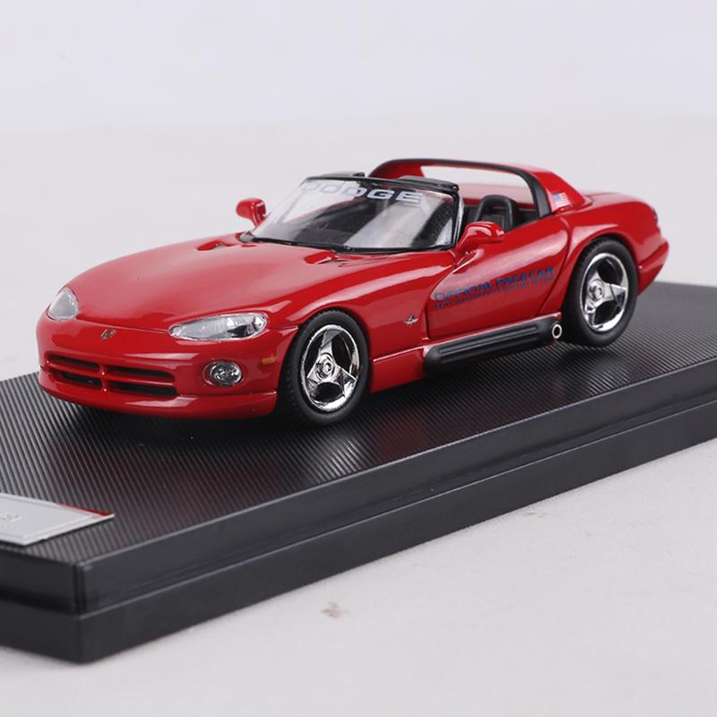 GFCC 1:64 1993 Dodge Viper Roadster/Hardtop Alloy Model Car красный