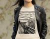 EDVARD MUNCH - L'Urlo - T-Shirt Unisex 100% Cotone Biologico e t-shirt per bambini con Arte Classica - Bianco / Beige Vintage