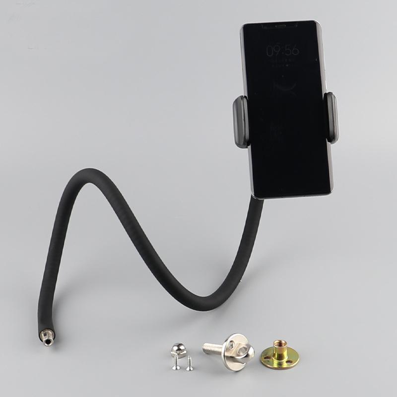 Flexible Arm Monopod Rod Sofa Lazy Stands Holder with Ball Head Clip Holder for Mobile Phones Tablets PC