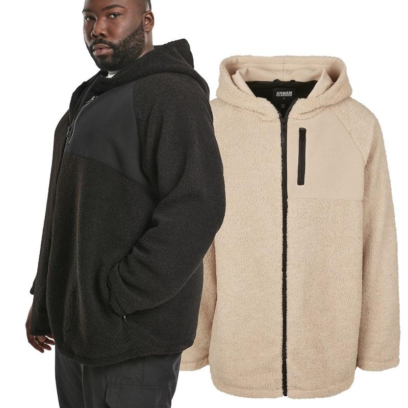 Urban Classics - Hooded SHERPA Winter Jacket