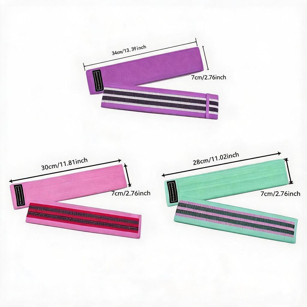 Yoga Resistance Band for Women - Elastic Band for Fitness & Back Opening Exercises