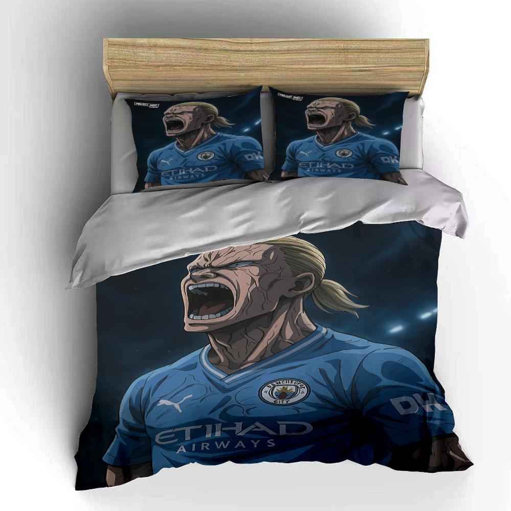 "Anime Style Football Bedding Set" Bedding Duvet Cover Set Duvet Cover Pillowcases (1 * Duvet Cover 2 * Pillowcases, without duvet insert)
