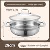 Oloty 304 Edelstahl Dreischichtig Hot Pot