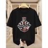 European Sizes Men'S T-Shirt 100% Graphic Print Comfortable Casual Short-Sleeved T-Shirt for Summer