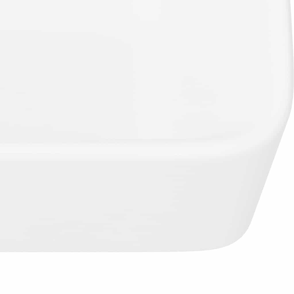 Ceramic Wash Basin 40 x 30 x 13 cm White