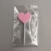 Birthday Candles Red Love Shape Birthday Candle Creative Cake Decorative Candle White Candle
