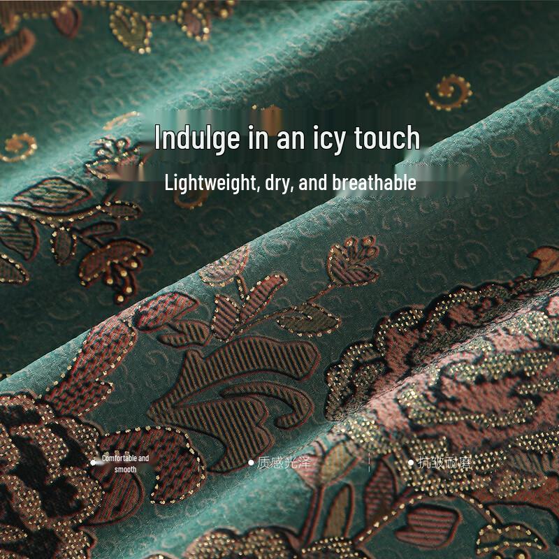 Elderly Women's Casual Seven-Sleeve Blouse