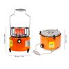 2 In 1 2000W Portable Heater Camping Stove Heating Cooker For Cooking Backpacking Ice Fishing