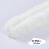 100 cm 20 mm Jumbo Korálový Fleece Plyšové Čističe Dýmek Super Silné Nadýchané Chenille Stonky Pro DIY Umělecké Panenky Zvířecí Hračky Dekorace