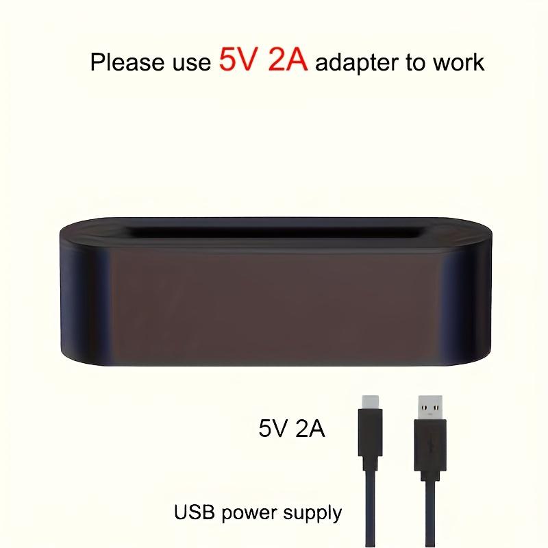 1ks Simulační plamenová aromaterapeutická lampa, 5,07oz USB napájecí zdroj RGB Light Timer Zvlhčovač pro ložnici Dekorace pro čištění vzduchu v kanceláři