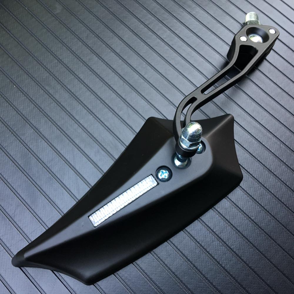 8 Colors Motorbike Motorcycle Rear View Mirror Moto Accessories Unviersal 8MM 10MM Scooter Mirror Motocross Rearview