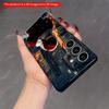 2DFlat Samsung Phone Case Santa Over City Lights Snowfall Applicable To Galaxy S22 S23 S24 S25ULTRA S26 A12 A13 A14 A15 A16