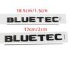 CFA1 2025 Hot Car Body Side Badge Tail Trunk Emblem Sticker for Mercedes Benz BLUETEC Logo W213 W212 W204 W205 W176 W164 CLK G63 GLA