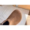 Kids Korean Style Ankle Boots For Boys Girls Winter Warm Non Slip