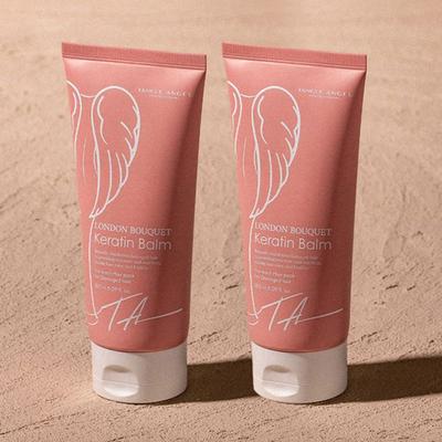 London Bouquet Keratin-Balsam UK No-Wash Haarmaske 180 ml x 2