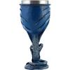 Blue Dragon Goblet Stainless Steel Dungeons and Dragons Gift Chalice Wine Goblet 7 Oz. (Blue Sword Dragon)