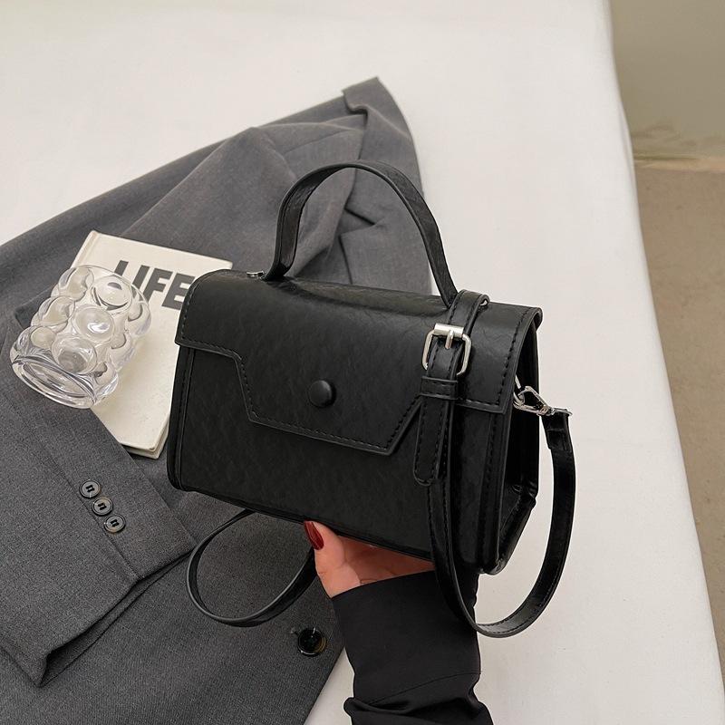 New High-end Fashion Oblique Span Bag Versatile Handbag Spring Small Square Bag Casual Shoulder Bag