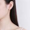 Minimalist Geometric Polygon Hoop Earrings For Women Chic Simple Fashion Ear Cuffs Elegant Jewelry