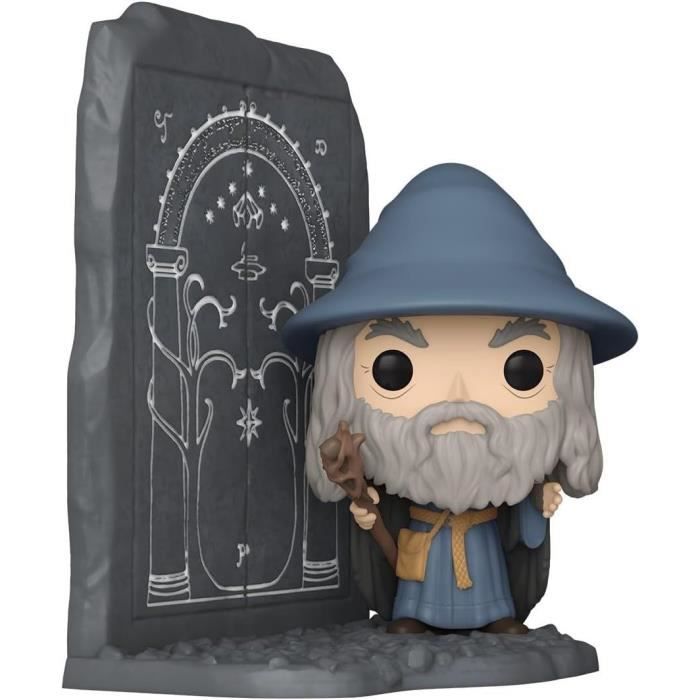 Figurine - Funko - Gandalf aux Portes de Durin - Deluxe - 9,5 cm - Glow in the Dark