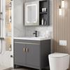 Huijia H645 Floor-Standing Bathroom Vanity & Integrated Ceramic Basin