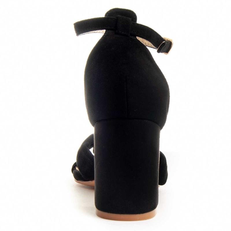 Sandalia Con Tacón Para Mujer.  Montevita  Sanndal2  88457