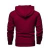 Men's Fleece Hoodie Casual Long Sleeve 1/4 Zipper Pullover Sweatshirts