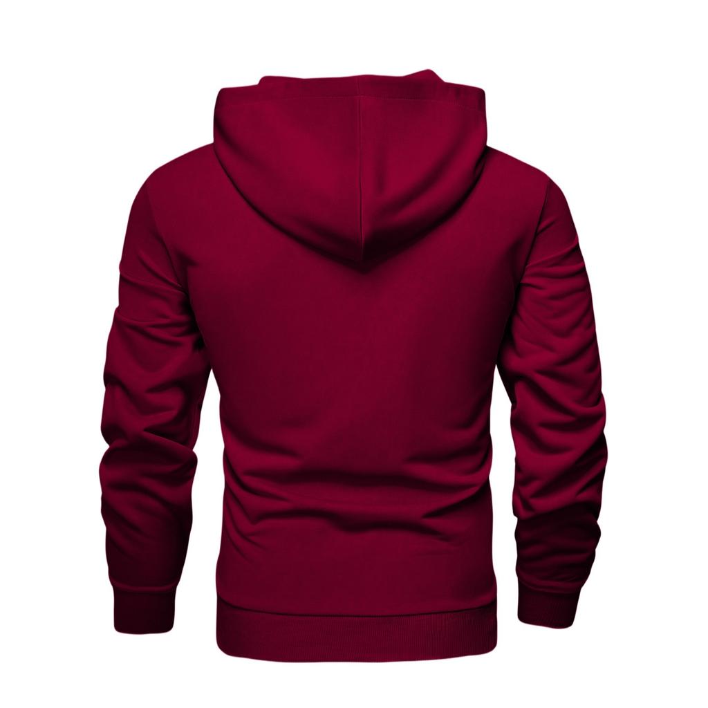 Men's Fleece Hoodie Casual Long Sleeve 1/4 Zipper Pullover Sweatshirts
