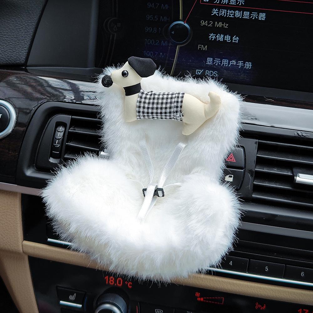 Puppensitz Autozubehör Ornament Labub Sicherheitssitz Puppenzubehör Dekoration